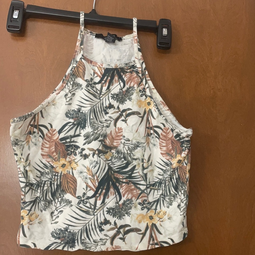 Forever 21 high neck crop top
#7